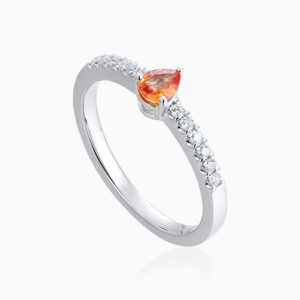 Gemstone Ring Toursouvenirsmerch Citravelle Pear Spark