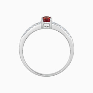 Gemstone Ring Toursouvenirsmerch Rubessa Crimson Glow 7 - Ringjoys Gemstone Ring Ringjoys Rubessa Garnet Spark Silver Tone Band 3 - Ringjoys