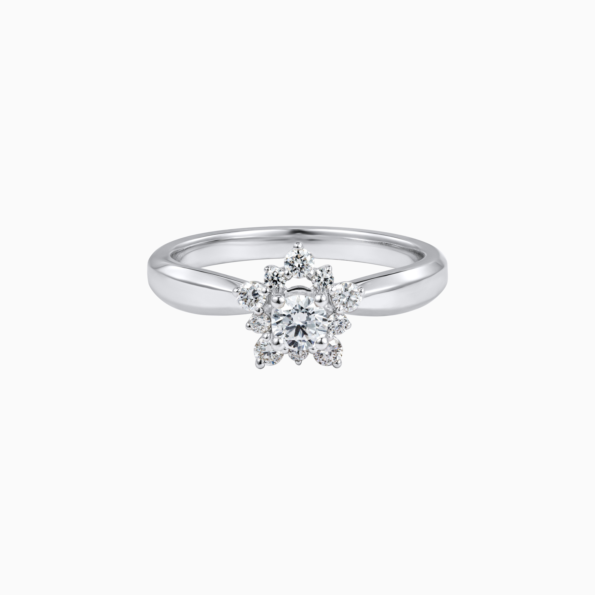 Sterling Silver Ring Toursouvenirsmerch Floravelle Halo 4 - Ringjoys Sterling Silver Ring Toursouvenirsmerch Floravelle Halo - Image 2