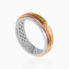 Toursouvenirsmerch Caldrune Rose Gold Silver Twisted Ridge Band Ring with Polished Finish 2 - Ringjoys ringjoys caldrune rose gold silver twisted ridge band ring with polished finish 9fWKd - Ringjoys