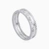Toursouvenirsmerch Elvarix Silver Patterned Band Ring with Geometric Faceted Edge Detail 2 - Ringjoys ringjoys elvarix silver patterned band ring with geometric faceted edge detail CFcqO - Ringjoys