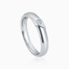 Toursouvenirsmerch Elvarix Silver Rounded Band Ring with Single Round Stone Inset Accent 1 - Ringjoys ringjoys elvarix silver rounded band ring with single round stone inset accent hk9up - Ringjoys