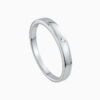 Toursouvenirsmerch Orvique Silver Smooth Band Ring with Tiny Round Stone Center Accent 2 - Ringjoys ringjoys orvique silver smooth band ring with tiny round stone center accent VH2gr - Ringjoys