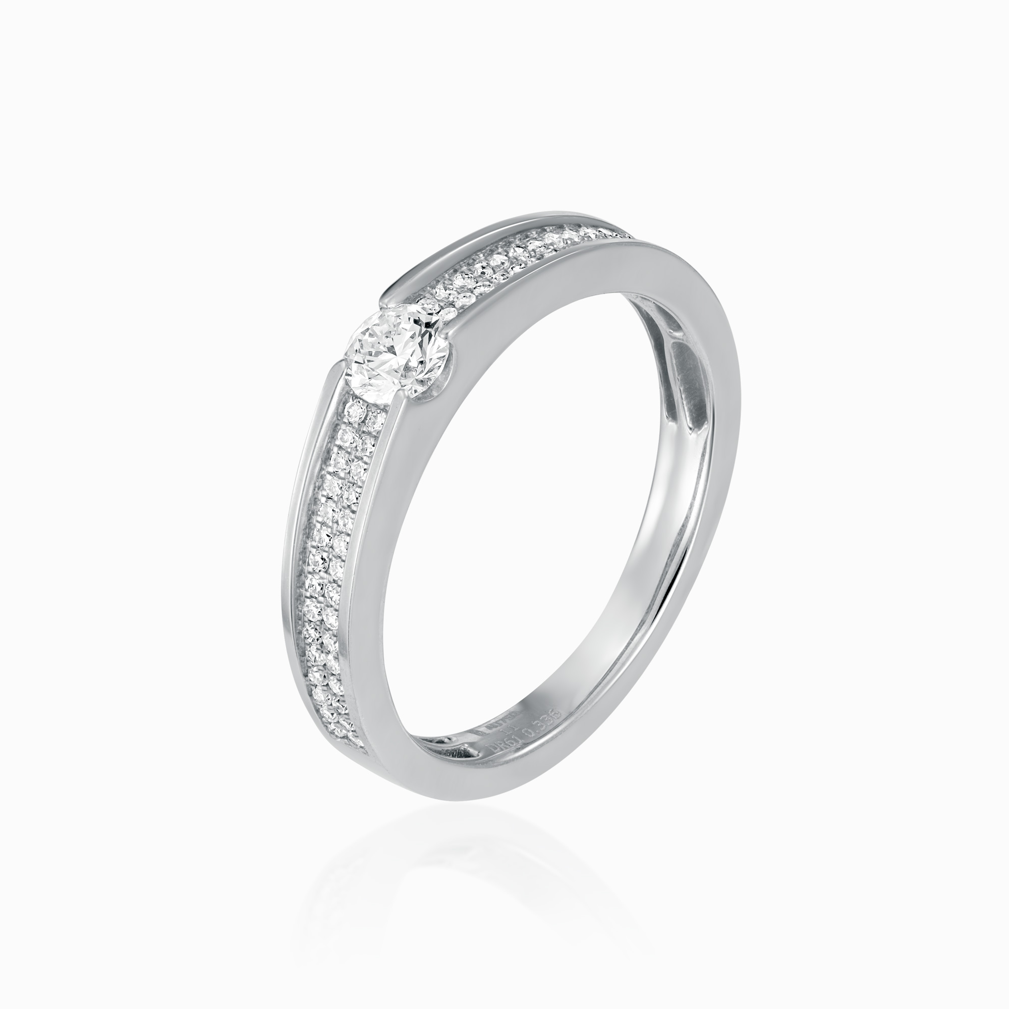 Toursouvenirsmerch Velmora Silver Pave Split Band Ring with Raised Clear Stone Cluster Accent 3 - Ringjoys Toursouvenirsmerch Velmora Silver Pave Split Band Ring with Raised Clear Stone Cluster Accent