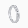 Silver Double Groove Band Ring with Tiny Stone Accent Toursouvenirsmerch Norvexa Sleek Finish 1 - Ringjoys silver double groove band ring with tiny stone accent ringjoys norvexa sleek finish WwpCc - Ringjoys