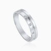 Silver Triple Stone Band Ring Toursouvenirsmerch Zelmora Geometric Inset Accent Sleek Design 2 - Ringjoys silver triple stone band ring ringjoys zelmora geometric inset accent sleek design DbvOM - Ringjoys