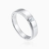 Silver Wide Groove Band Ring Toursouvenirsmerch Solvique Square Clear Stone Center Detail 1 - Ringjoys silver wide groove band ring ringjoys solvique square clear stone center detail hbvyA - Ringjoys