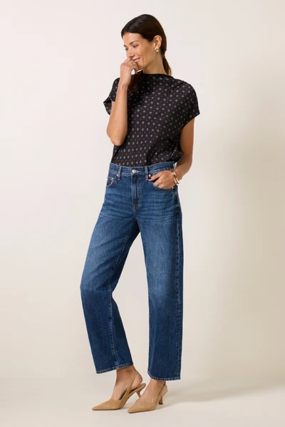 Blue Toursouvenirsmerch Velora Straight Leg Denim Jeans Classic Mid Rise Casual Everyday Fit 2 - Ringjoys Blue Toursouvenirsmerch Velora Straight Leg Denim Jeans Classic Mid Rise Casual Everyday Fit