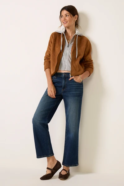 Blue Virella Cropped Wide Leg Jeans Washed Denim Toursouvenirsmerch High Rise Casual Modern Fit 3 - Ringjoys Blue Virella Cropped Wide Leg Jeans Washed Denim Toursouvenirsmerch High Rise Casual Modern Fit