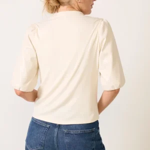 Ivory Toursouvenirsmerch Valyra Button Front Puff Sleeve Blouse Elegant Minimal Casual Wear Top 7 - Ringjoys Ivory Toursouvenirsmerch Valyra Button Front Puff Sleeve Blouse Elegant Minimal Casual Wear Top 3 - Ringjoys